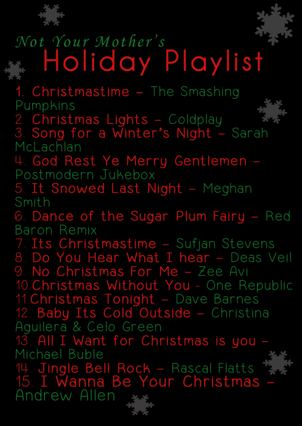 Not Your Mother's Holiday Playlist